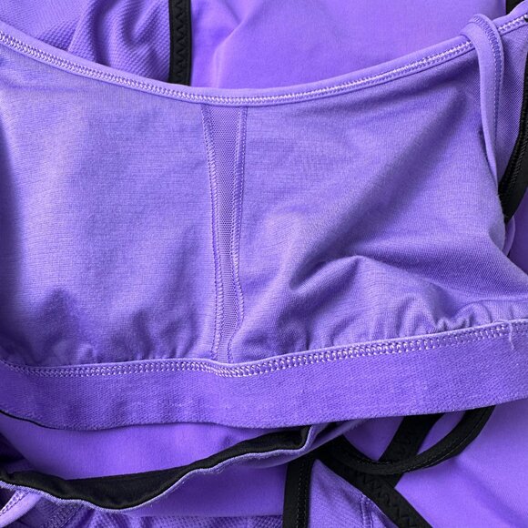Lululemon Women's Ignite Strappy Open Back Tank Top, Size 4, Power Purple/Black - Picture 10 of 11